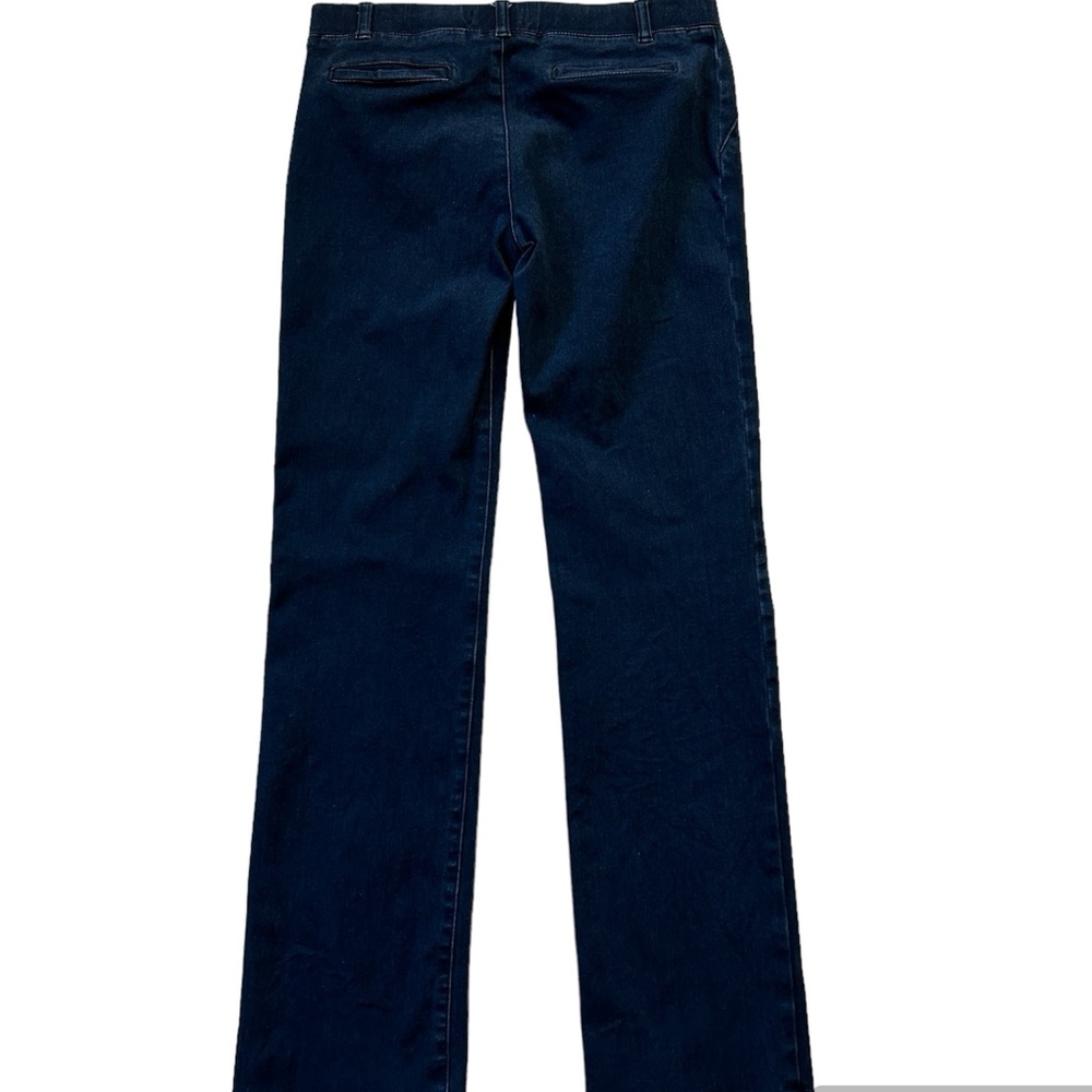Straight-Leg | 4-Pocket Betabrand Yoga Denim Sz M